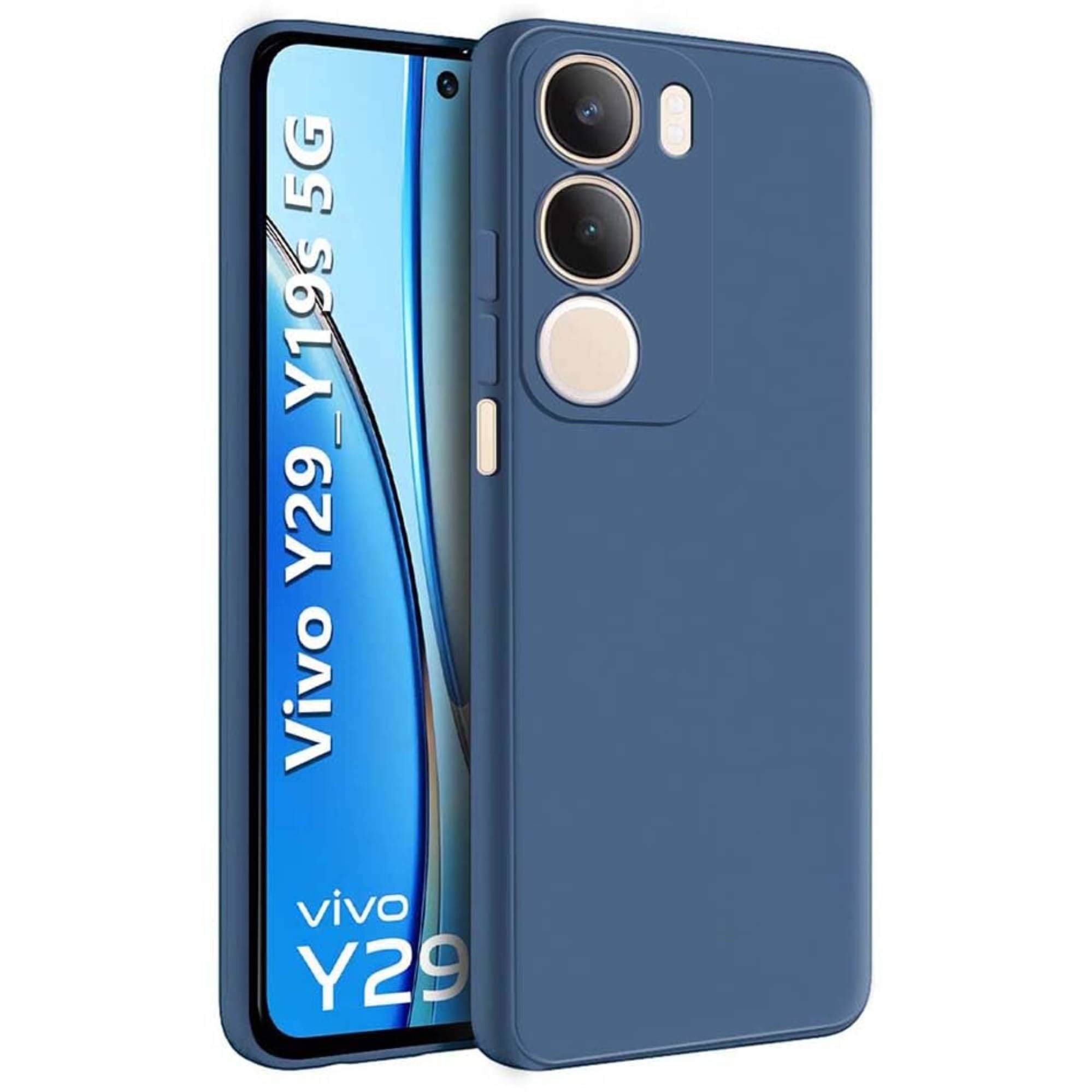     			Case Vault Covers Silicon Soft cases Compatible For Silicon Vivo Y29 ( )