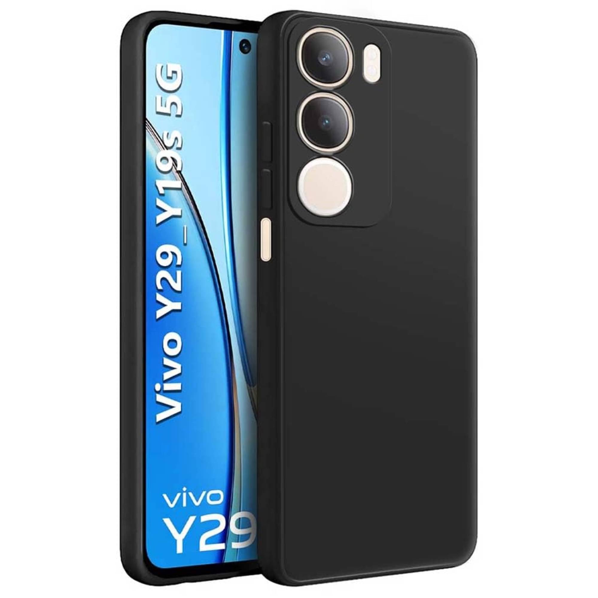     			Case Vault Covers Silicon Soft cases Compatible For Silicon Vivo Y29 ( )