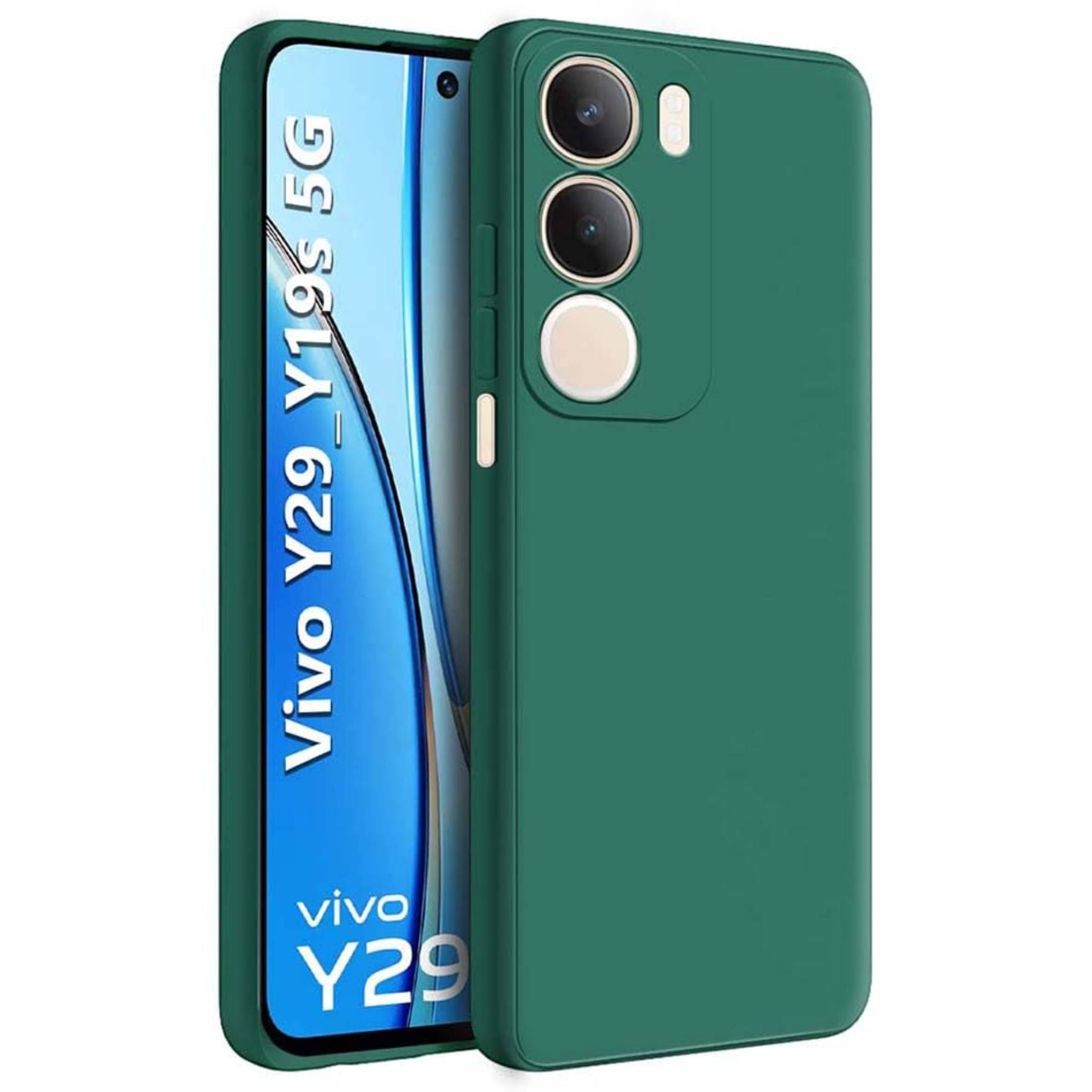     			Case Vault Covers Silicon Soft cases Compatible For Silicon Vivo Y29 ( )