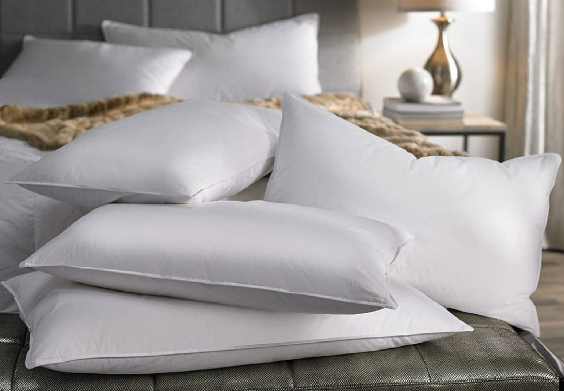 JDXONLINESALE Set of 4 Fibre Pillow