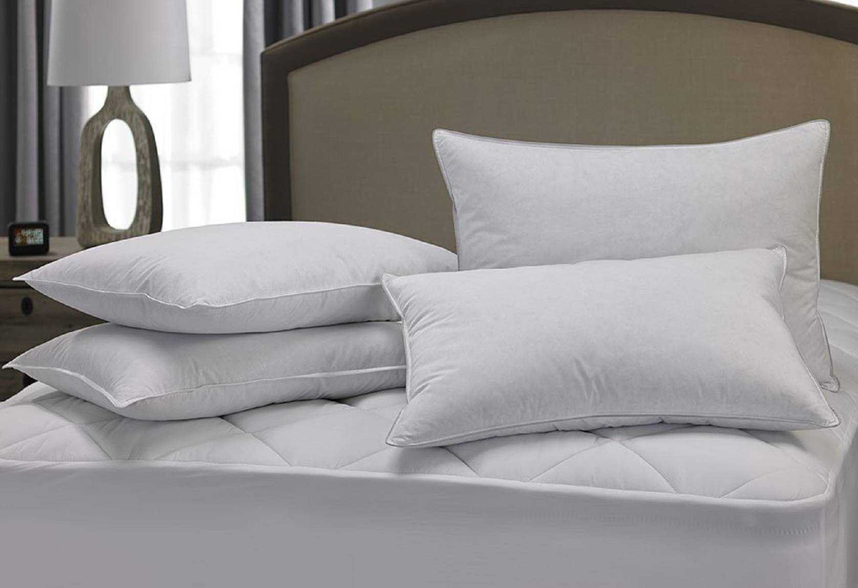     			JDXONLINESALE Set of 4 Fibre Pillow