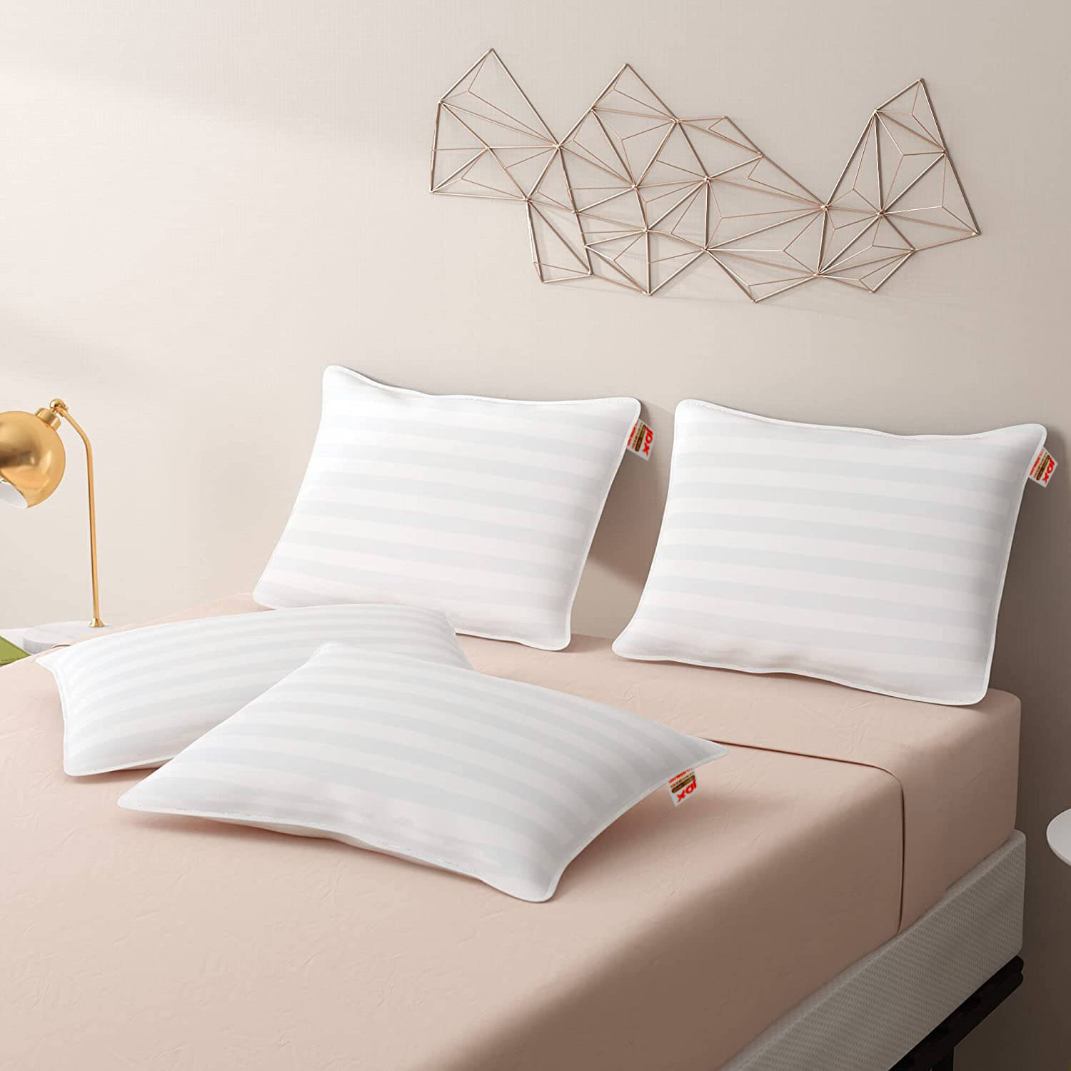JDXONLINESALE Set of 4 Fibre Pillow JDXONLINESALE Set of 4 Fibre Pillow
