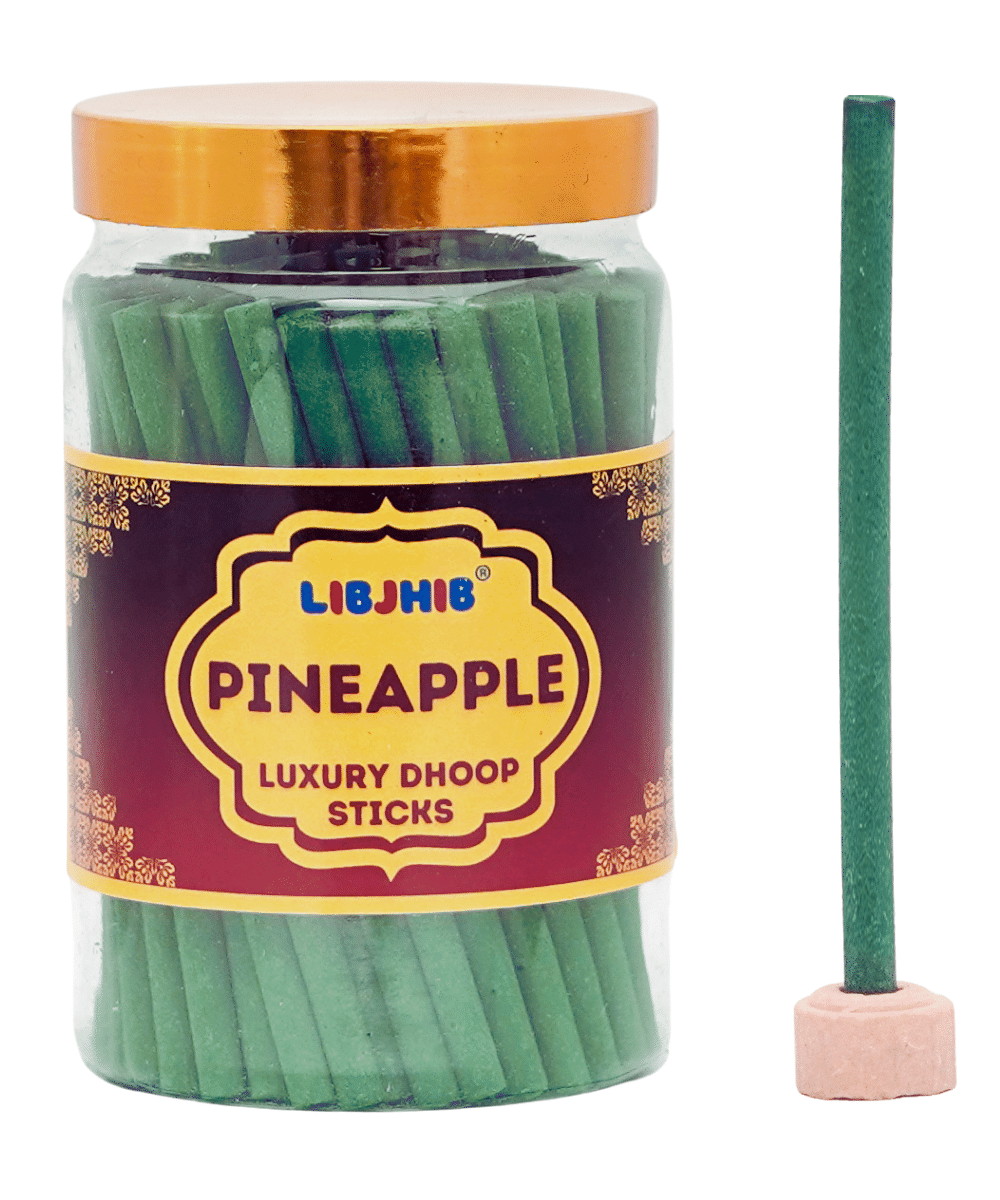 Libjhib Incense Dhoop Sticks Pineapple 200 gm ( Pack of 1 ) Libjhib Incense Dhoop Sticks Pineapple 200 gm ( Pack of 1 )