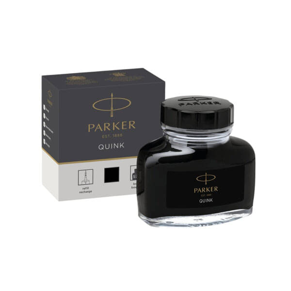     			Parker Quink Ink Bottle 57ml – Black