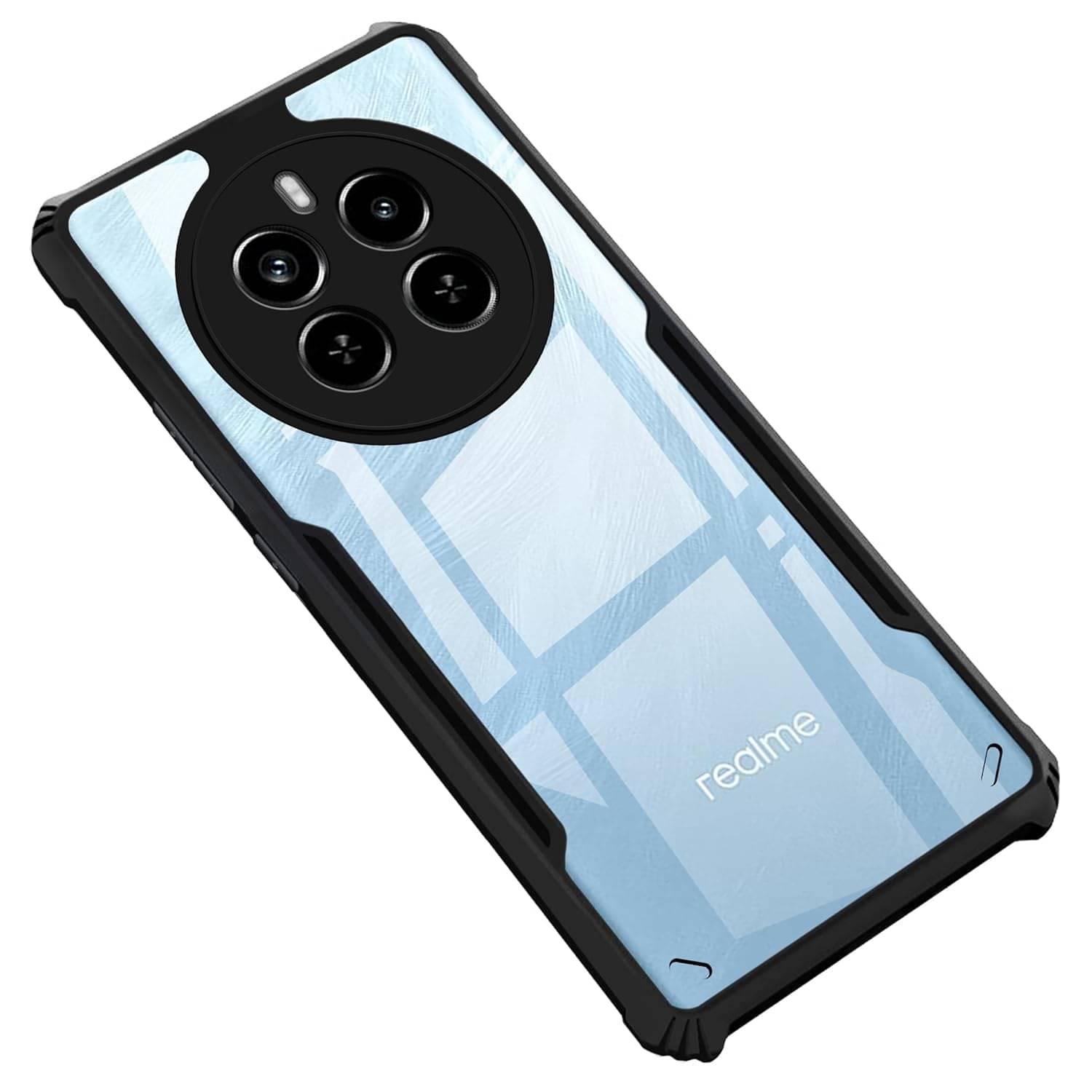 Vikefon Bumper Cases Compatible For Polycarbonate Realme 12 pro ( Pack of 1 ) Vikefon Bumper Cases Compatible For Polycarbonate Realme 12 pro ( Pack of 1 )