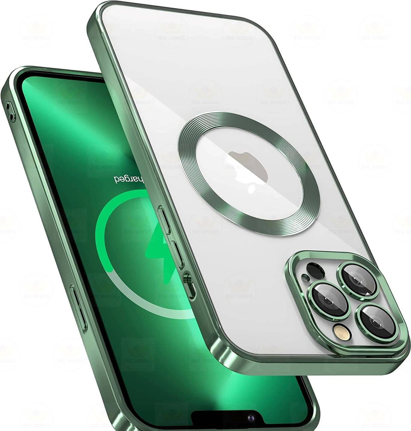     			BIG WINGS Shock Proof Case Compatible For Polycarbonate Apple iPhone 14 Pro Max ( Pack of 1 )