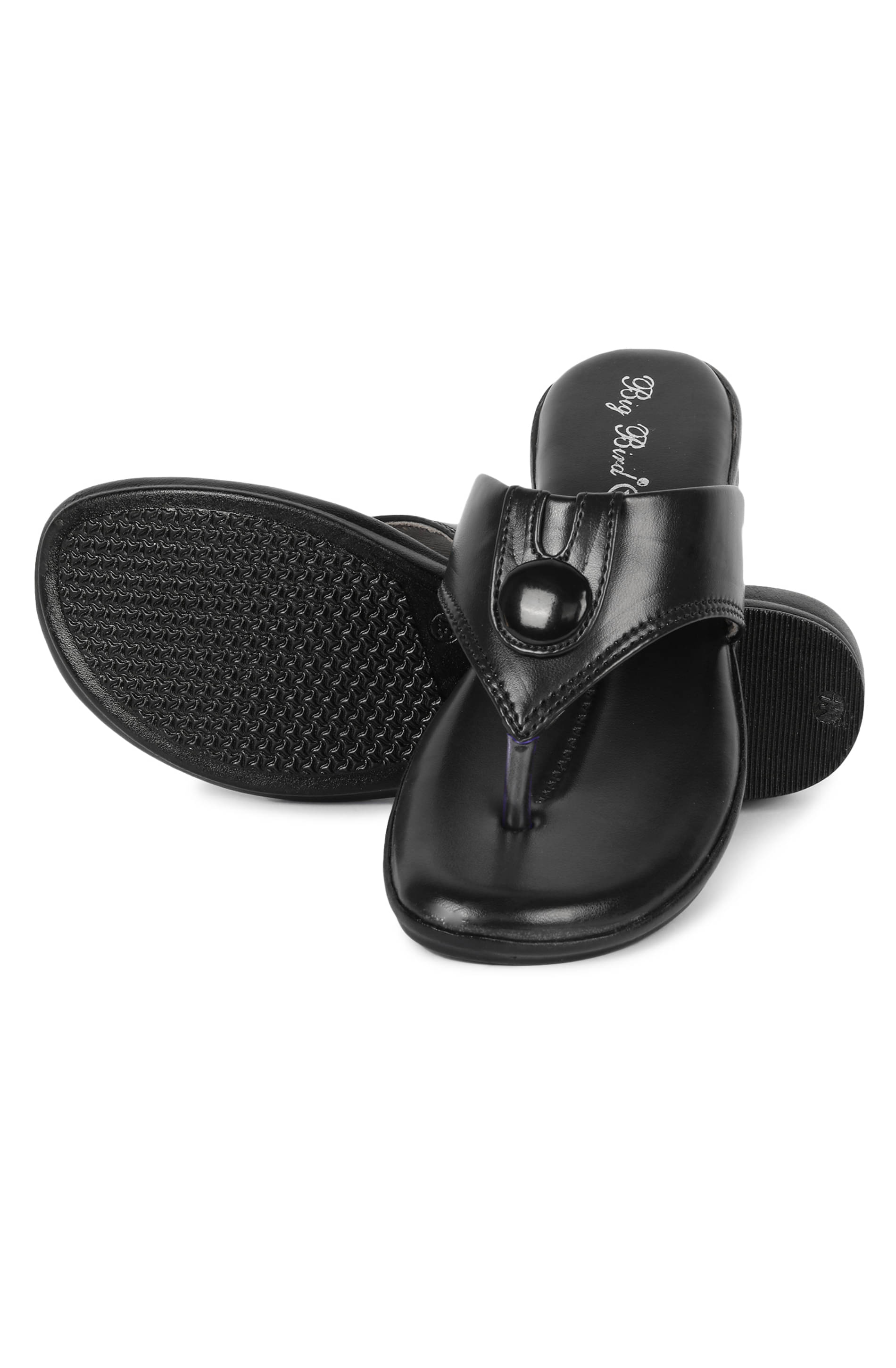     			Big Bird Footwear Black Women's Flats