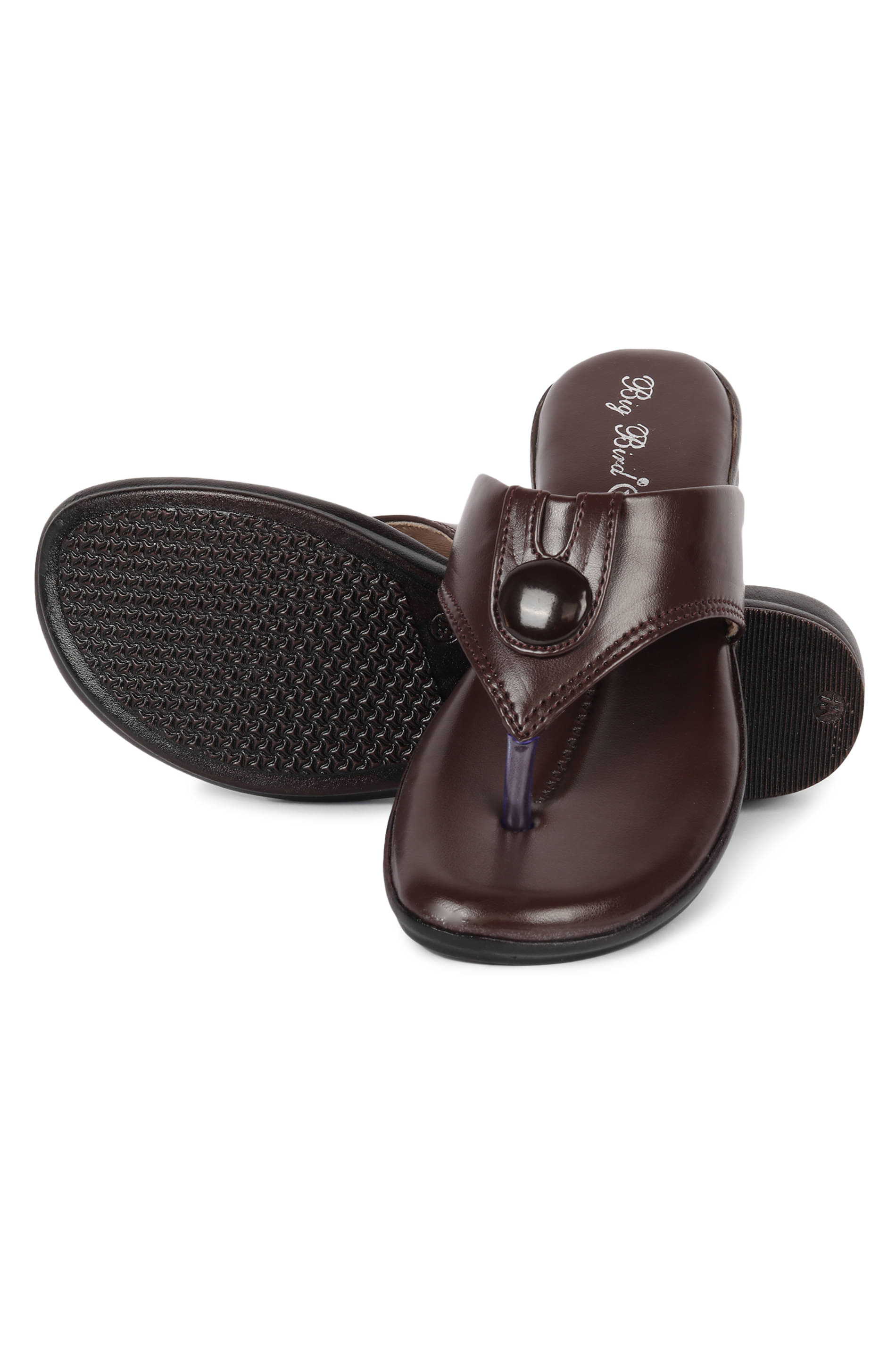     			Big Bird Footwear Brown Women's Flats