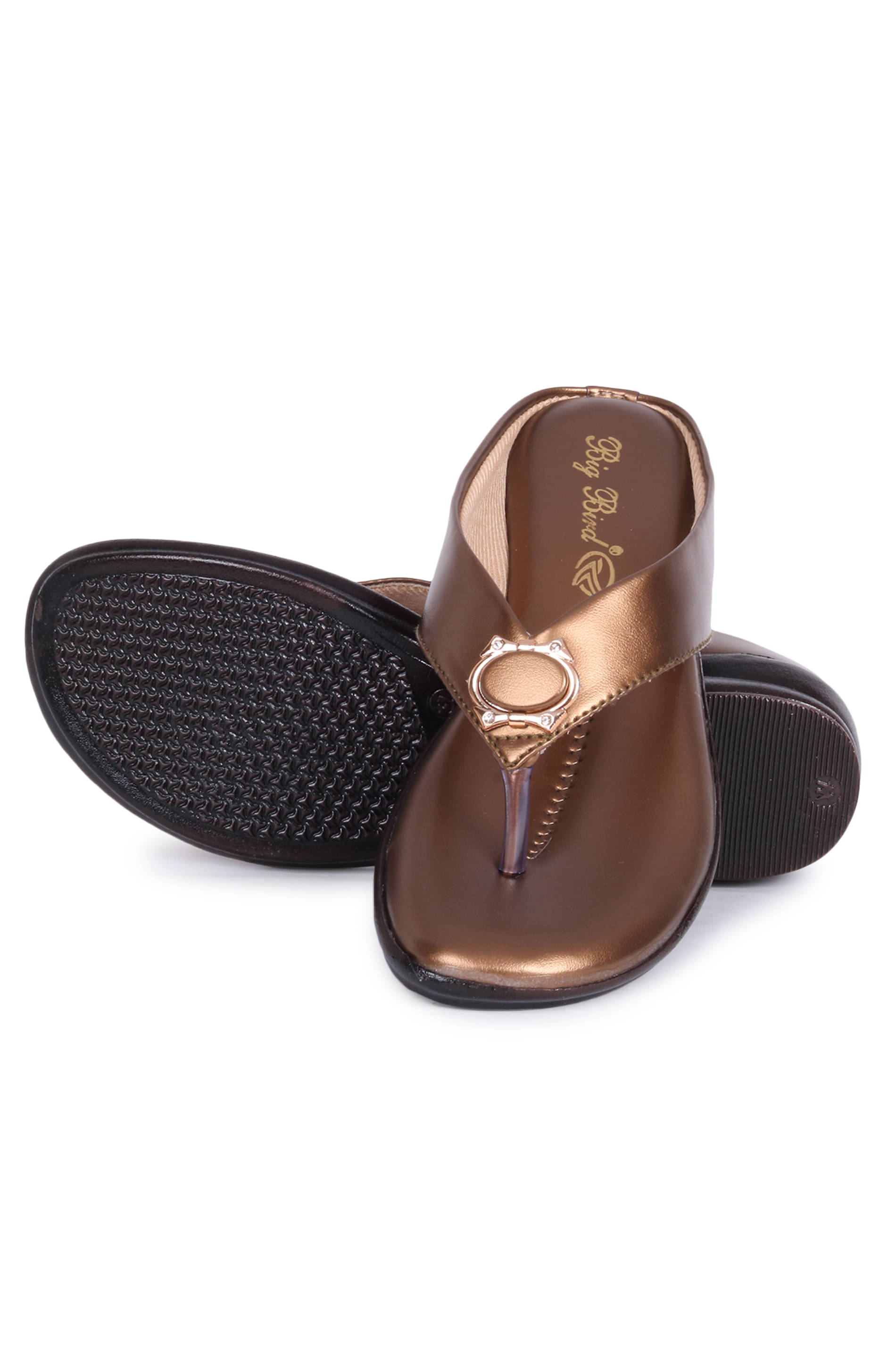     			Big Bird Footwear Copper Women's Flats