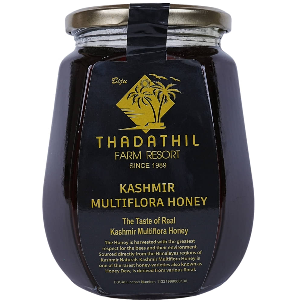 Biju Thadathil Farm Honey Kashmir Multiflora 1 kg     			Biju Thadathil Farm Honey Kashmir Multiflora 1 kg