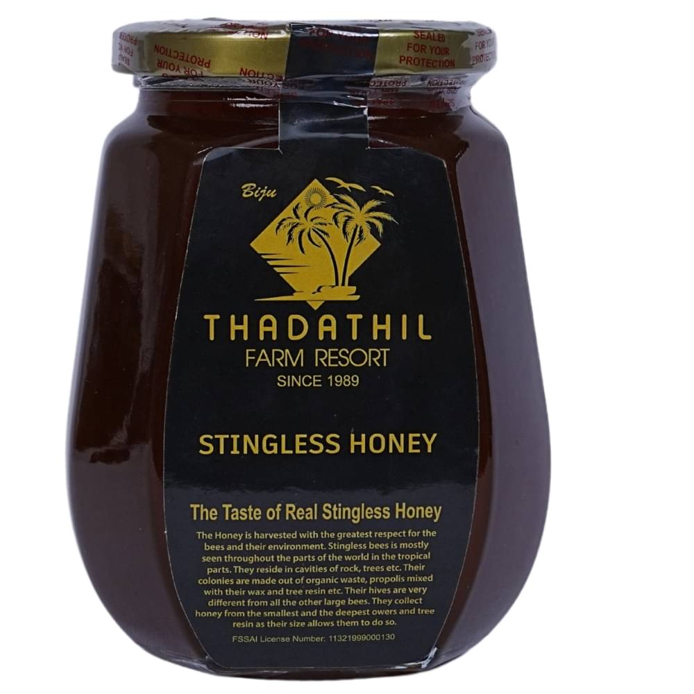Biju Thadathil Farm Honey Raw Stingless Bee 1 kg Biju Thadathil Farm Honey Raw Stingless Bee 1 kg