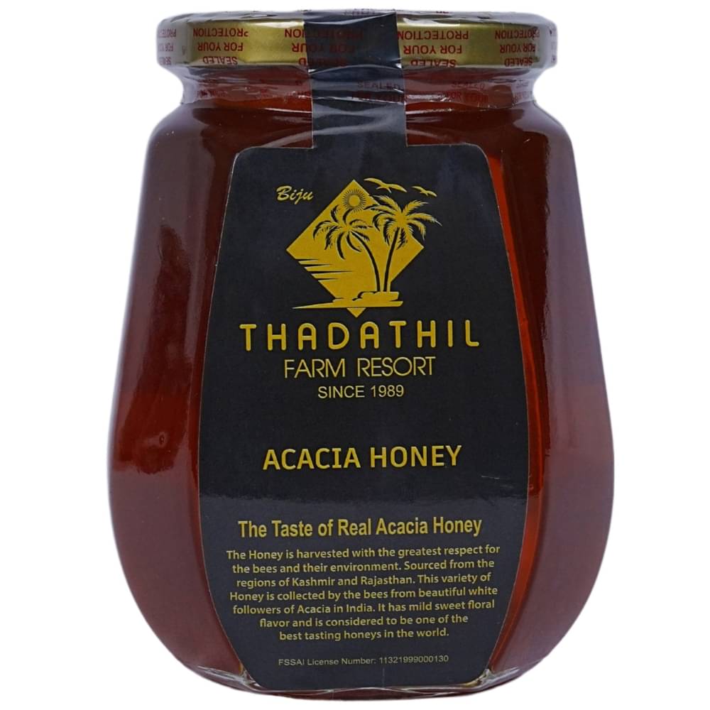 Biju Thadathil Farm Honey Pure & Raw Acacia 1 kg     			Biju Thadathil Farm Honey Pure & Raw Acacia 1 kg