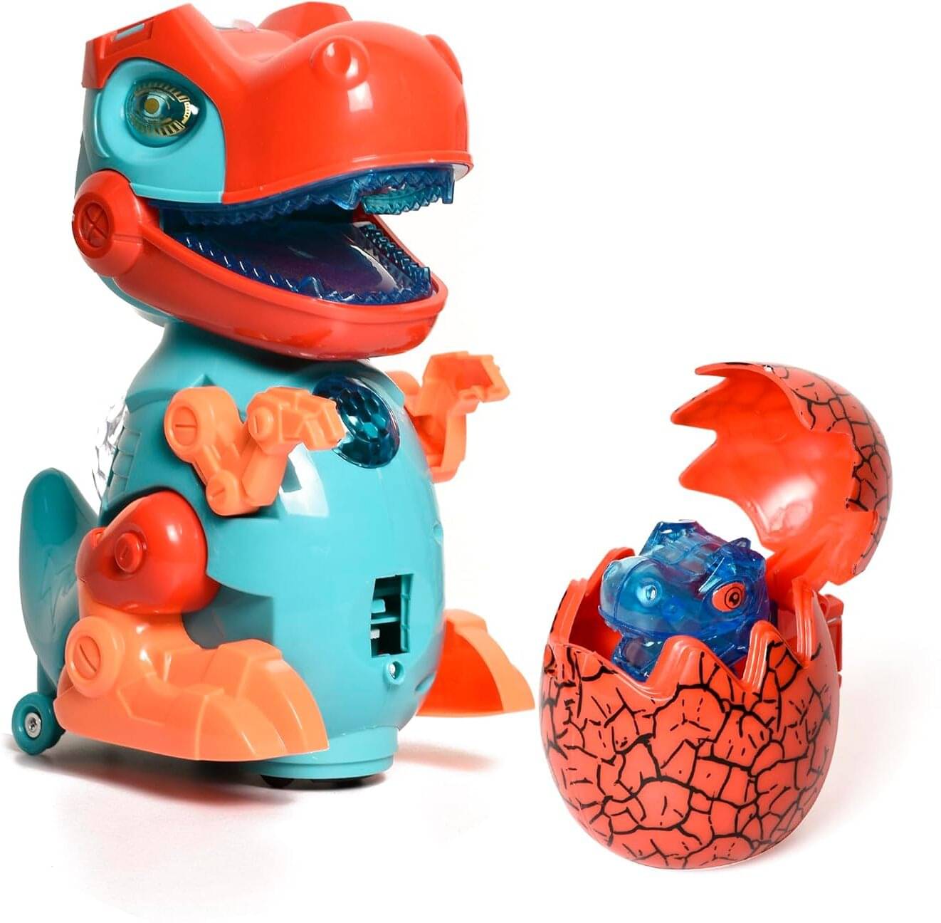     			Dinosaur Musical Toy with Flashing Lights & Sounds Learning Toys for Kids