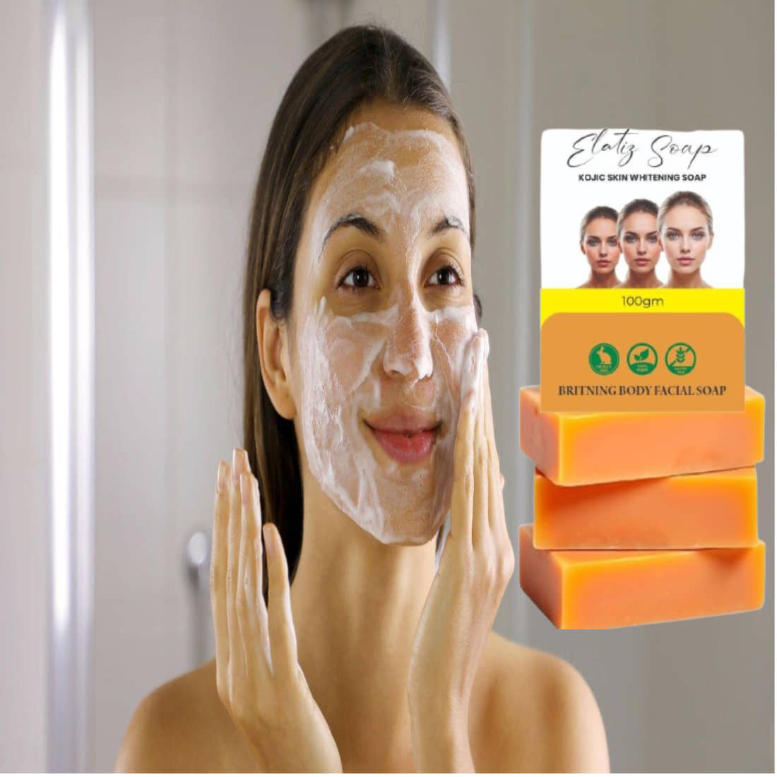 Elatiz Beauty Soap for All Skin Type ( Pack of 1 )