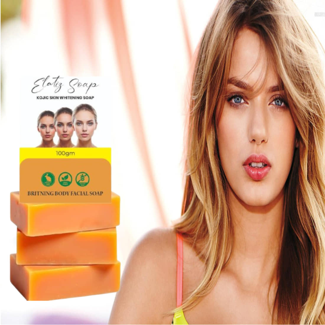 Elatiz Beauty Soap for All Skin Type ( Pack of 1 )