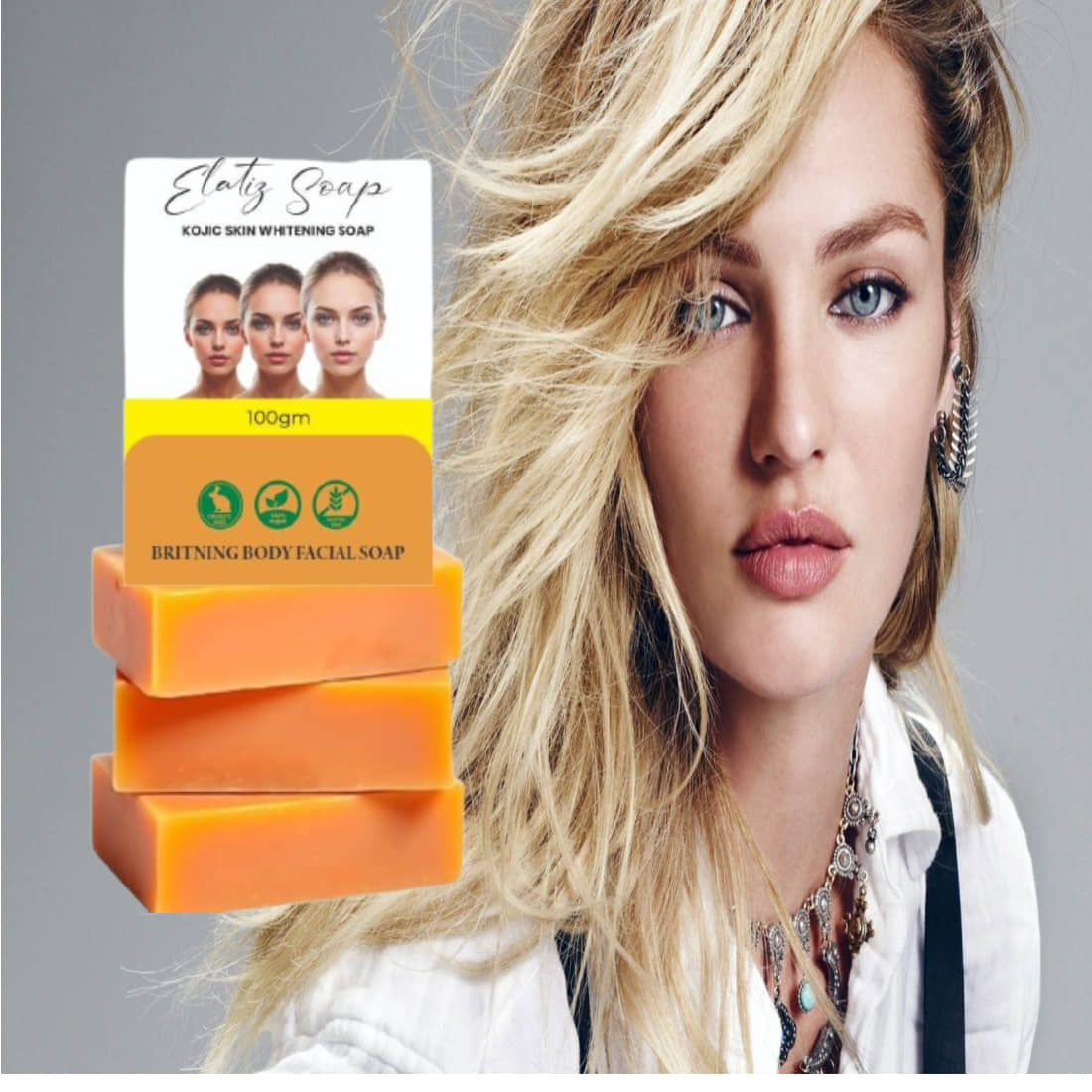 Elatiz Beauty Soap for All Skin Type ( Pack of 1 )