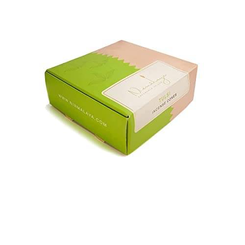     			Nirmalaya Incense Dhoop Cone Tulsi 250 gm ( Pack of 2 )