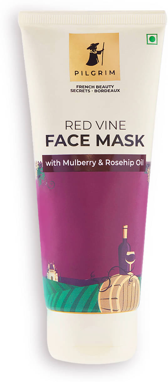     			Pilgrim Red Vine Face Mask Face Mask,For All Skin Type,100 G (pack Of 1)