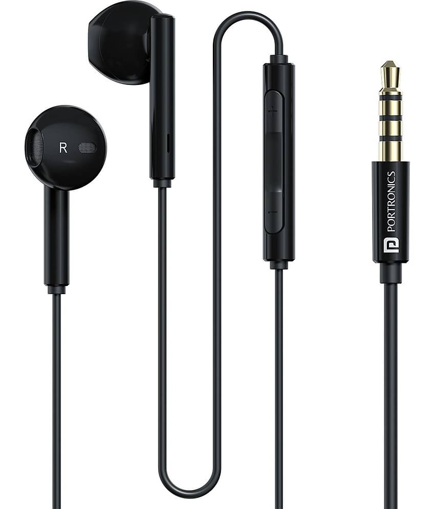 iBall FOCAL Ear Buds Wired With Mic Headphones/Earphones