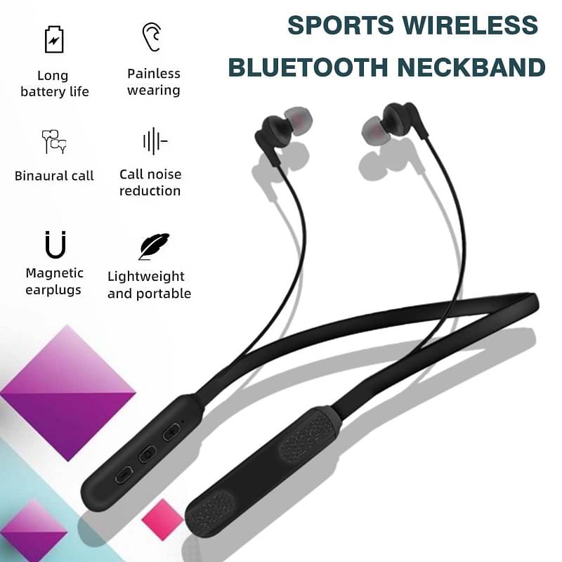     			Shop To Shop In-the-ear Bluetooth Headset with Upto 7h Talktime Music Controls - Black
