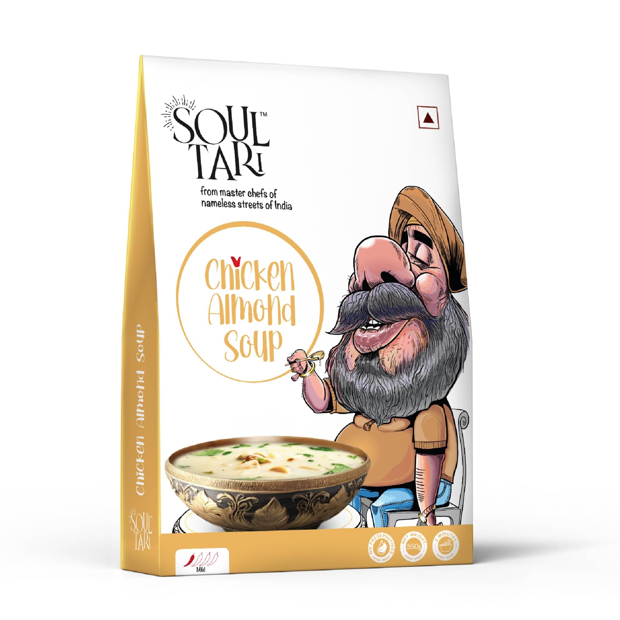 SoulTari Chicken Almond Soup 350 gm SoulTari Chicken Almond Soup 350 gm