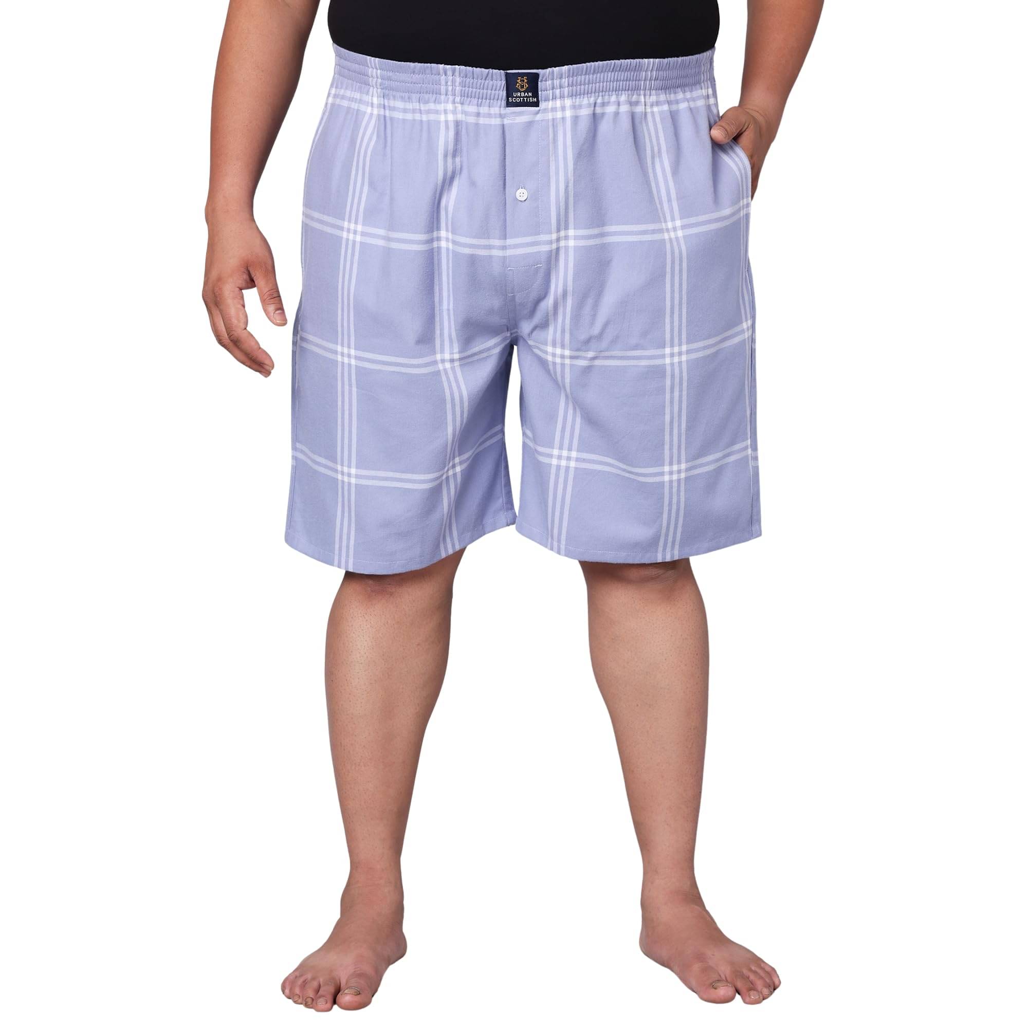    			URBAN SCOTTISH Pack of 1 Cotton Boxers For Men's ( Multicolor )