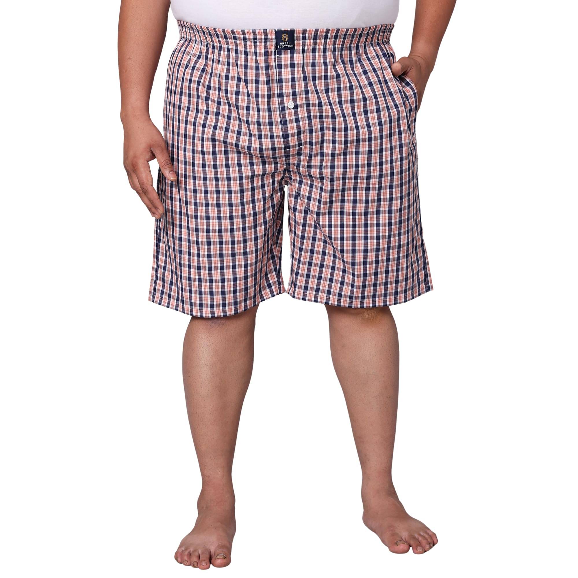     			URBAN SCOTTISH Pack of 1 Cotton Boxers For Men's ( Multicolor )