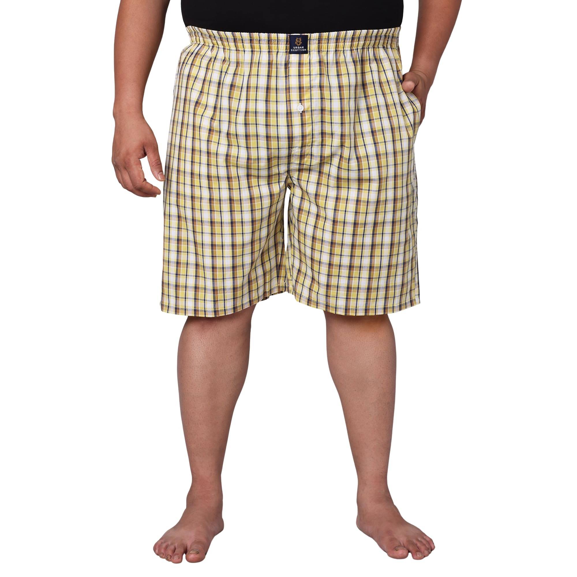     			URBAN SCOTTISH Pack of 1 Cotton Boxers For Men's ( Multicolor )