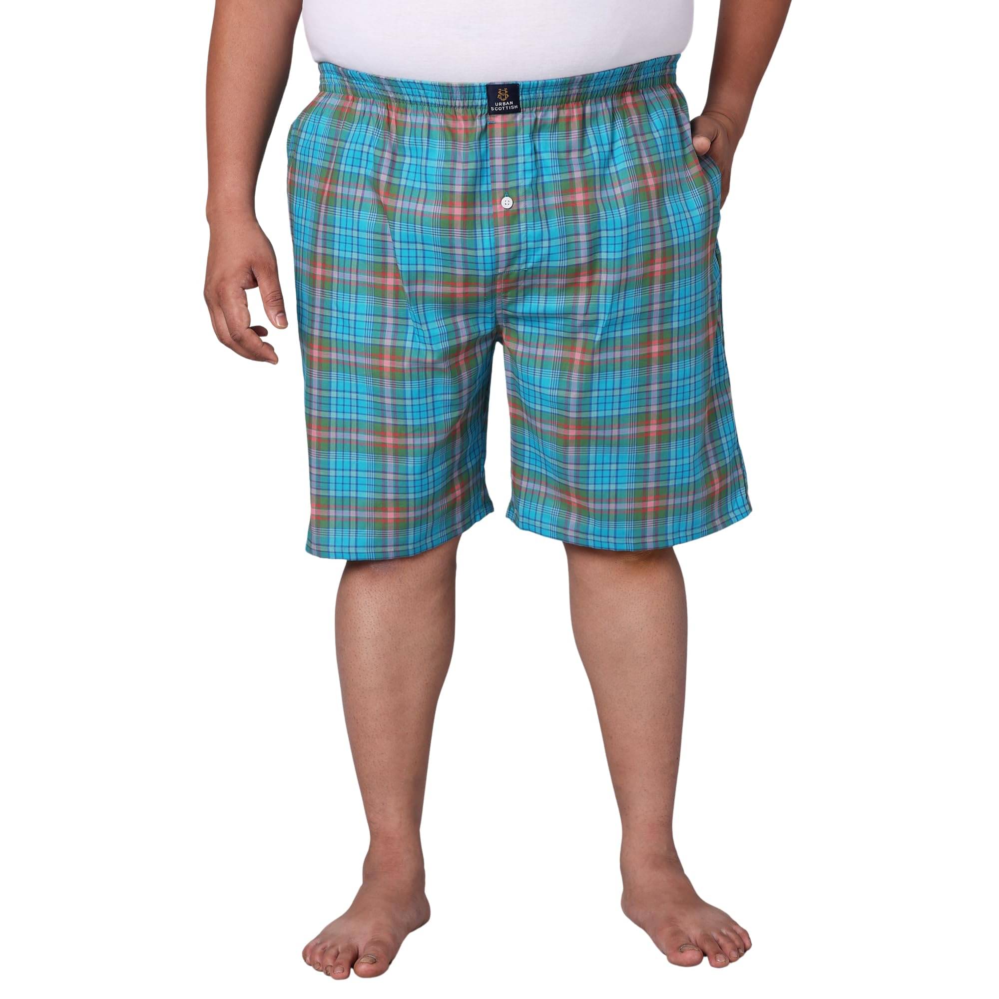 URBAN SCOTTISH Pack of 1 Cotton Boxers For Men's ( Multicolor ) URBAN SCOTTISH Pack of 1 Cotton Boxers For Men's ( Multicolor )