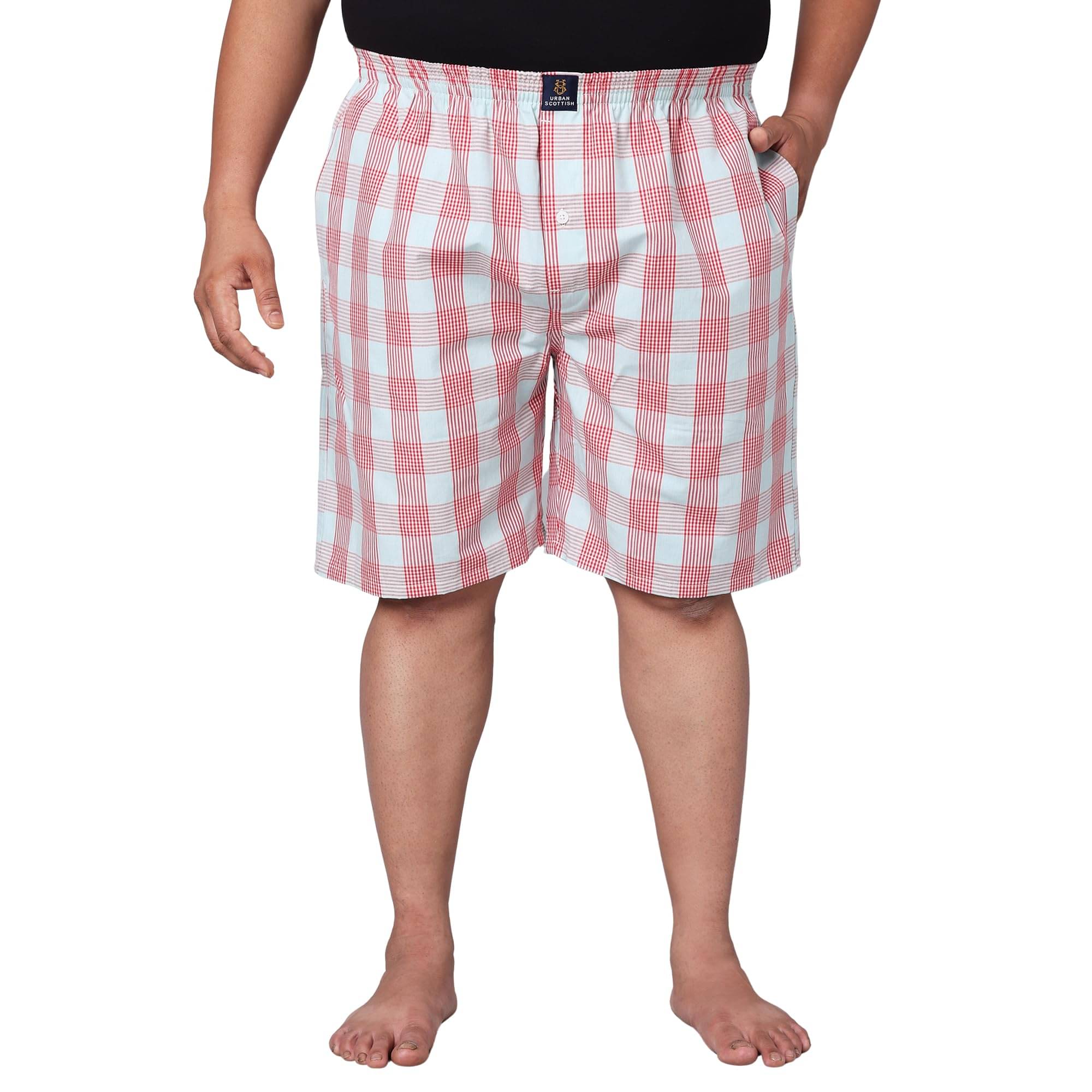 URBAN SCOTTISH Pack of 1 Cotton Boxers For Men's ( Multicolor ) URBAN SCOTTISH Pack of 1 Cotton Boxers For Men's ( Multicolor )