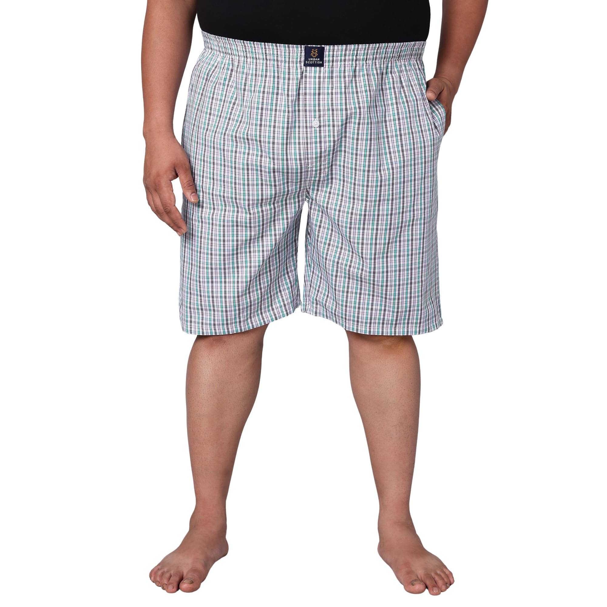    			URBAN SCOTTISH Pack of 1 Cotton Boxers For Men's ( Multicolor )