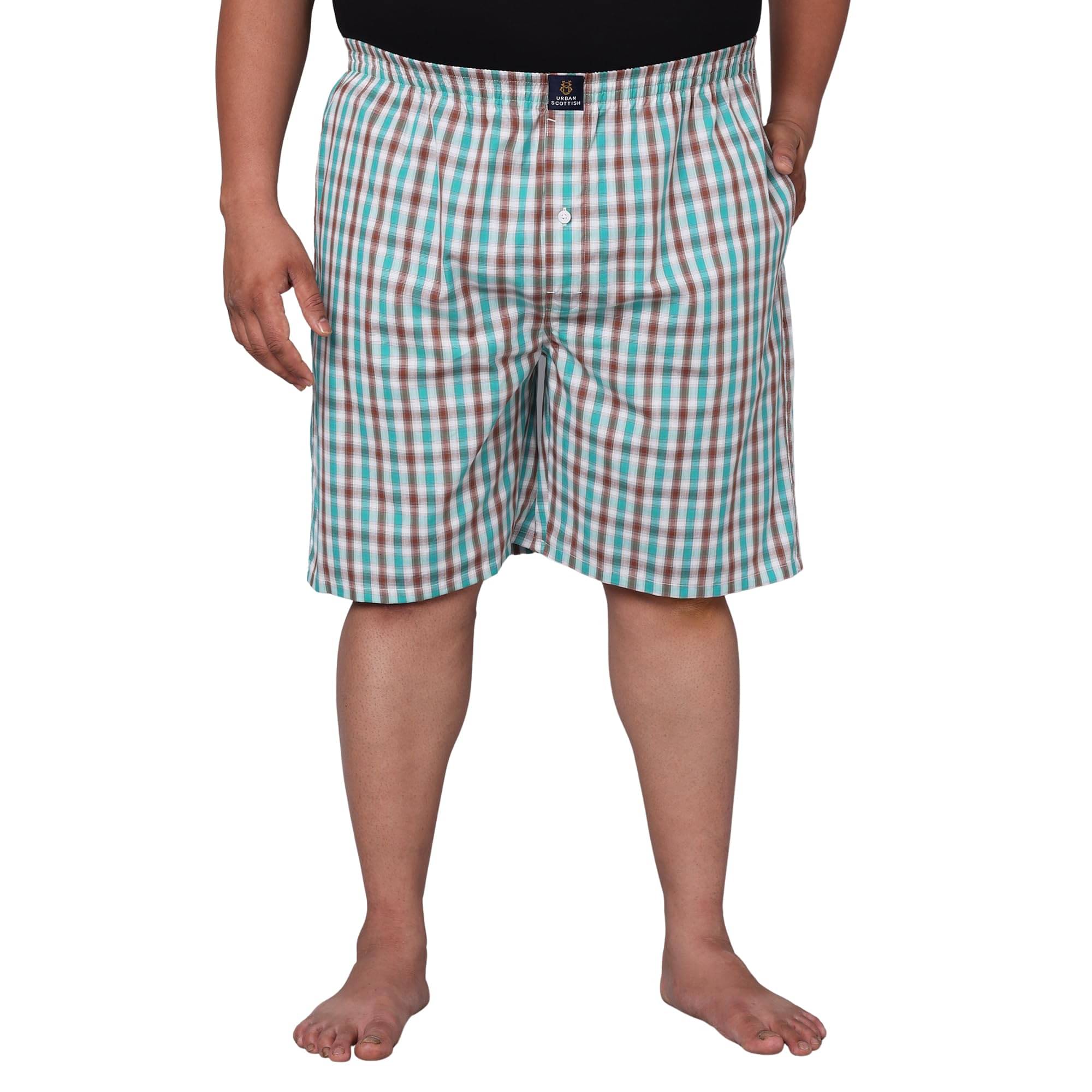 URBAN SCOTTISH Pack of 1 Cotton Boxers For Men's ( Multicolor ) URBAN SCOTTISH Pack of 1 Cotton Boxers For Men's ( Multicolor )