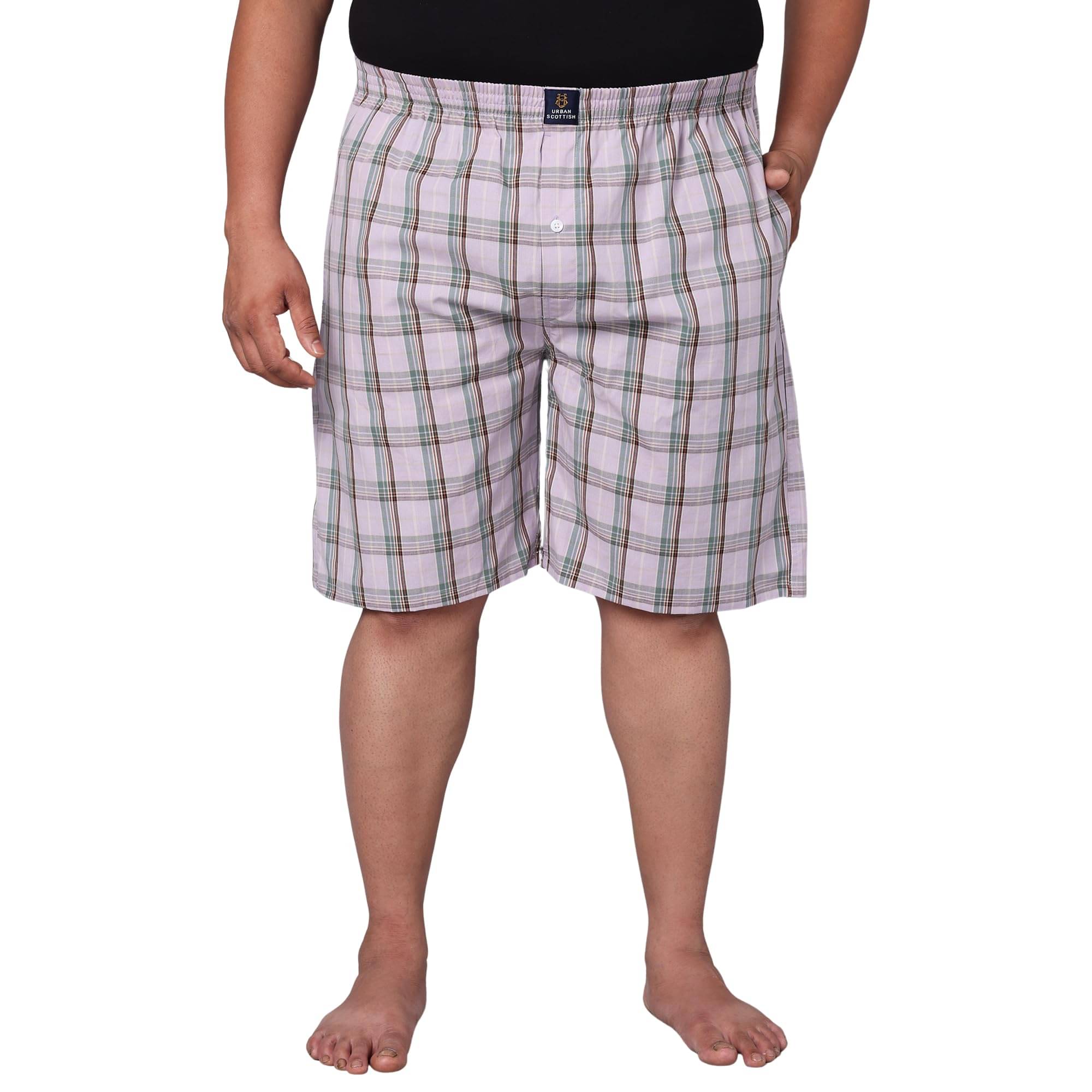    			URBAN SCOTTISH Pack of 1 Cotton Boxers For Men's ( Multicolor )