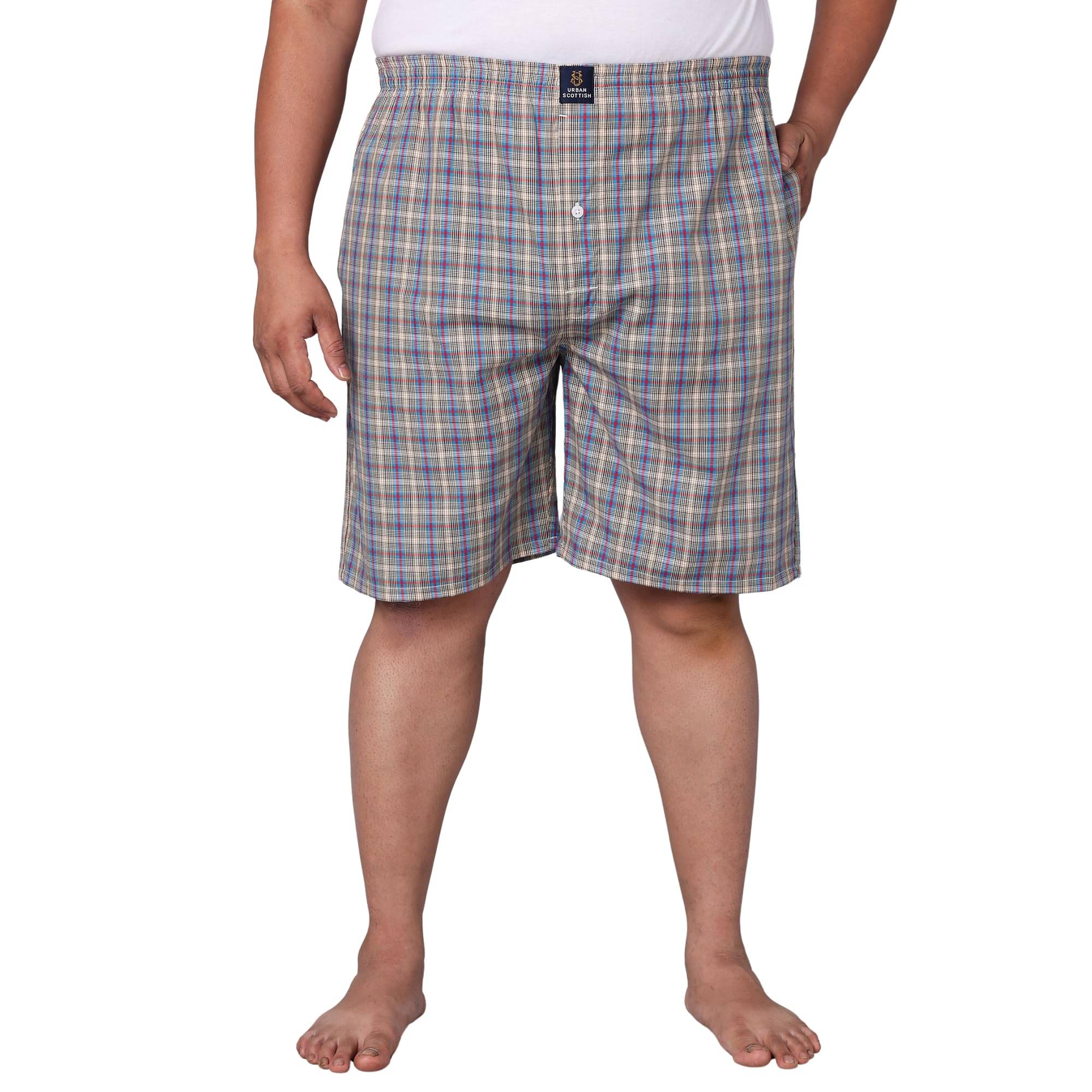 URBAN SCOTTISH Pack of 1 Cotton Boxers For Men's ( Multicolor ) URBAN SCOTTISH Pack of 1 Cotton Boxers For Men's ( Multicolor )