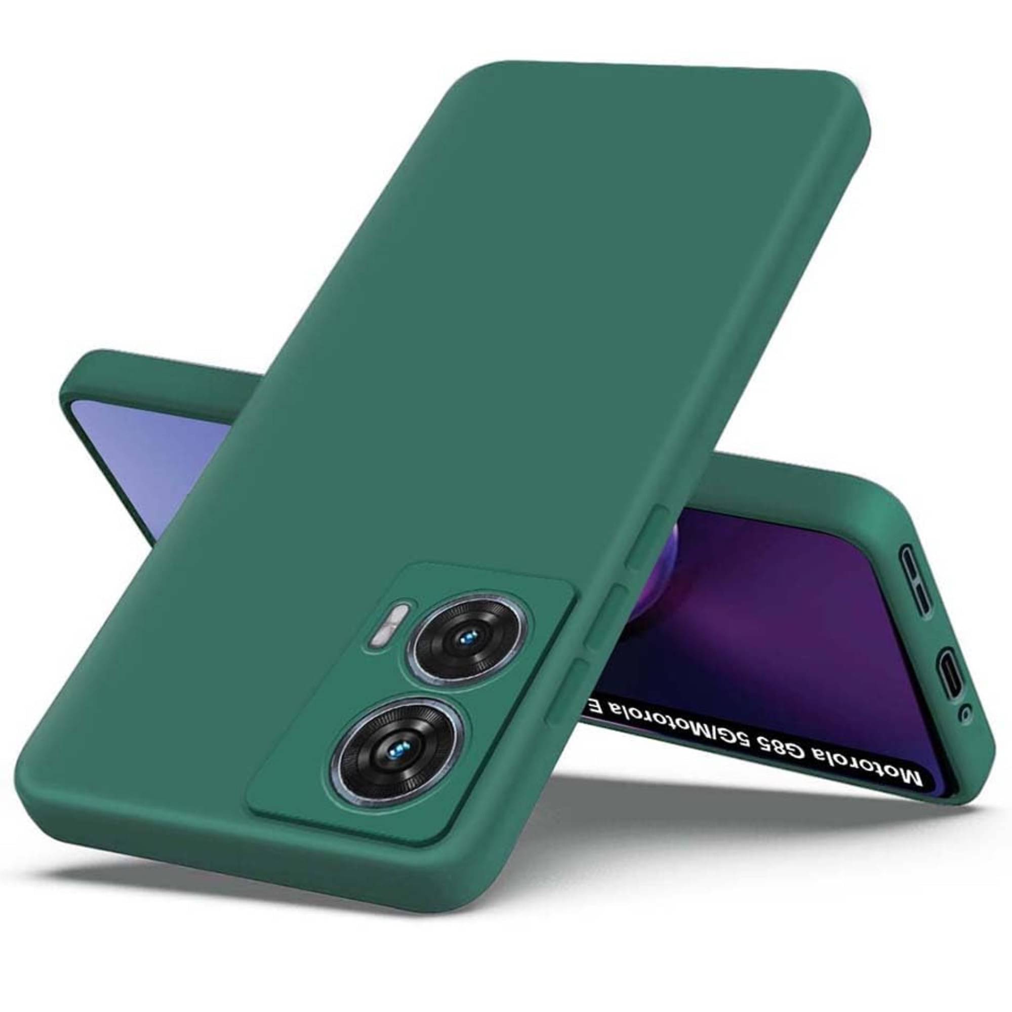     			Case Vault Covers Silicon Soft cases Compatible For Silicon Moto Edge 50 Fusion ( )