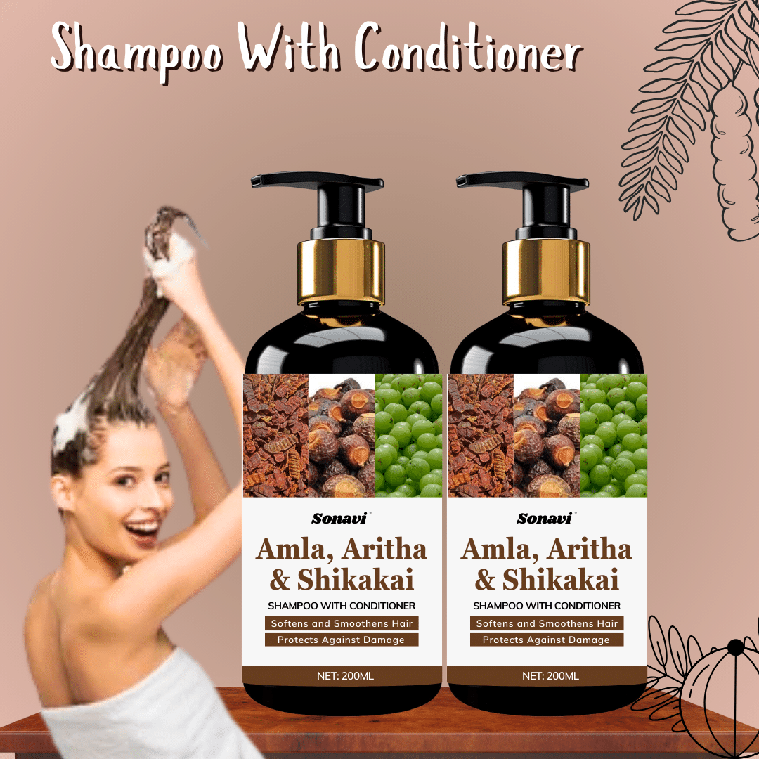     			Sonavi Refreshing Shampoo & Conditioner 200 ml ( Pack of 2 )