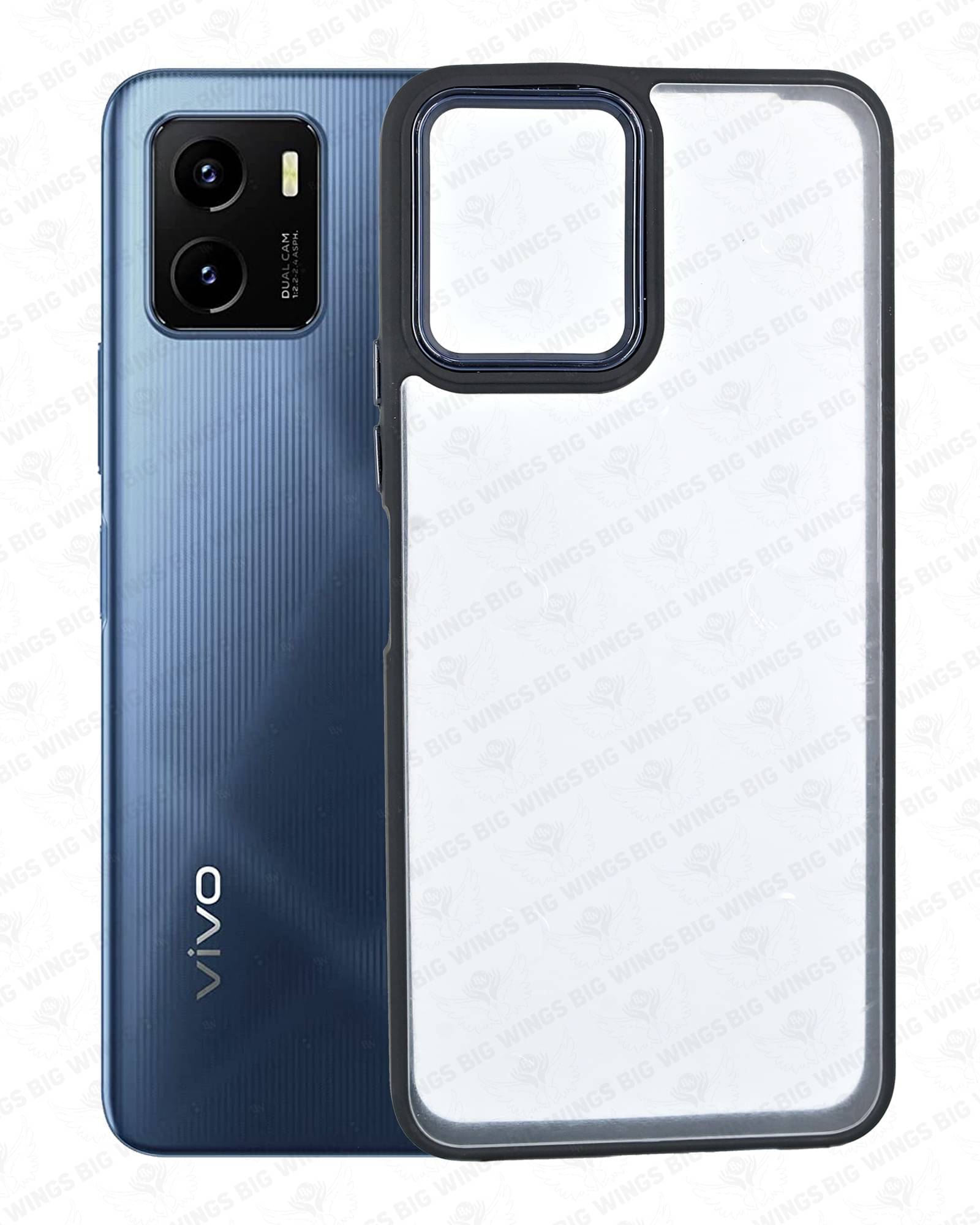BIG WINGS Shock Proof Case Compatible For Polycarbonate Vivo Y15S ( Pack of 1 ) BIG WINGS Shock Proof Case Compatible For Polycarbonate Vivo Y15S ( Pack of 1 )