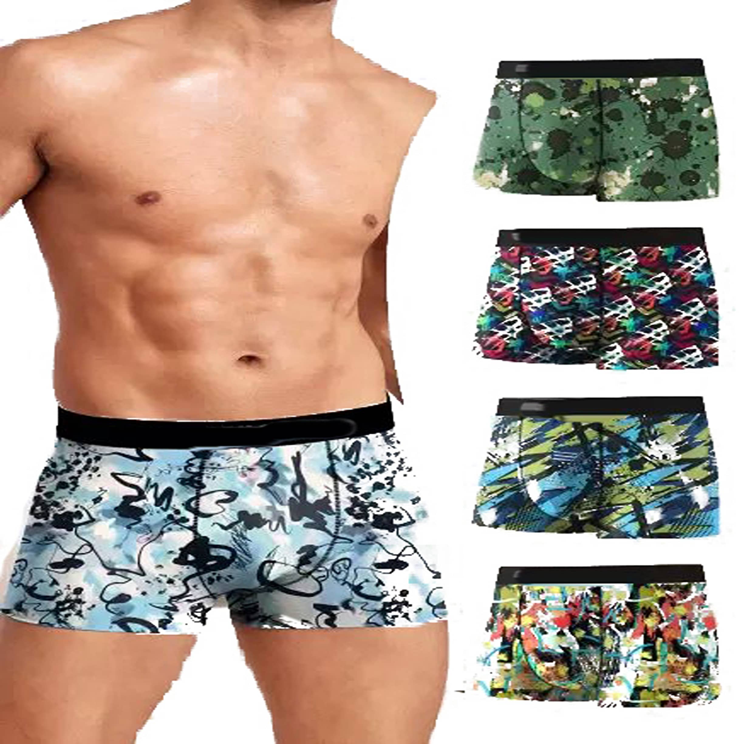 CAVENDRES Pack of 5 Boys Cotton Blend Trunks ( Multicolor ) - Nightwear & Loungewear | Buy online on ZillyBuy