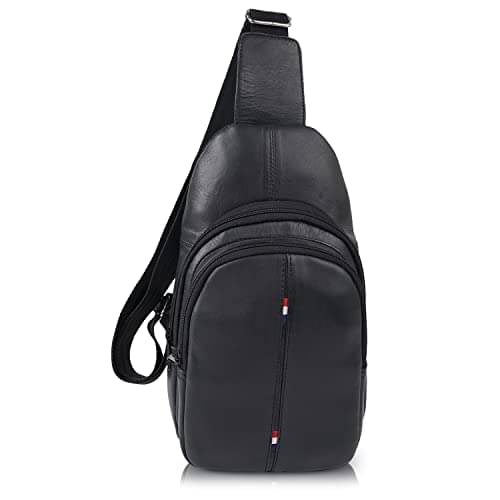     			CIMONI Black Solid Messenger Bag