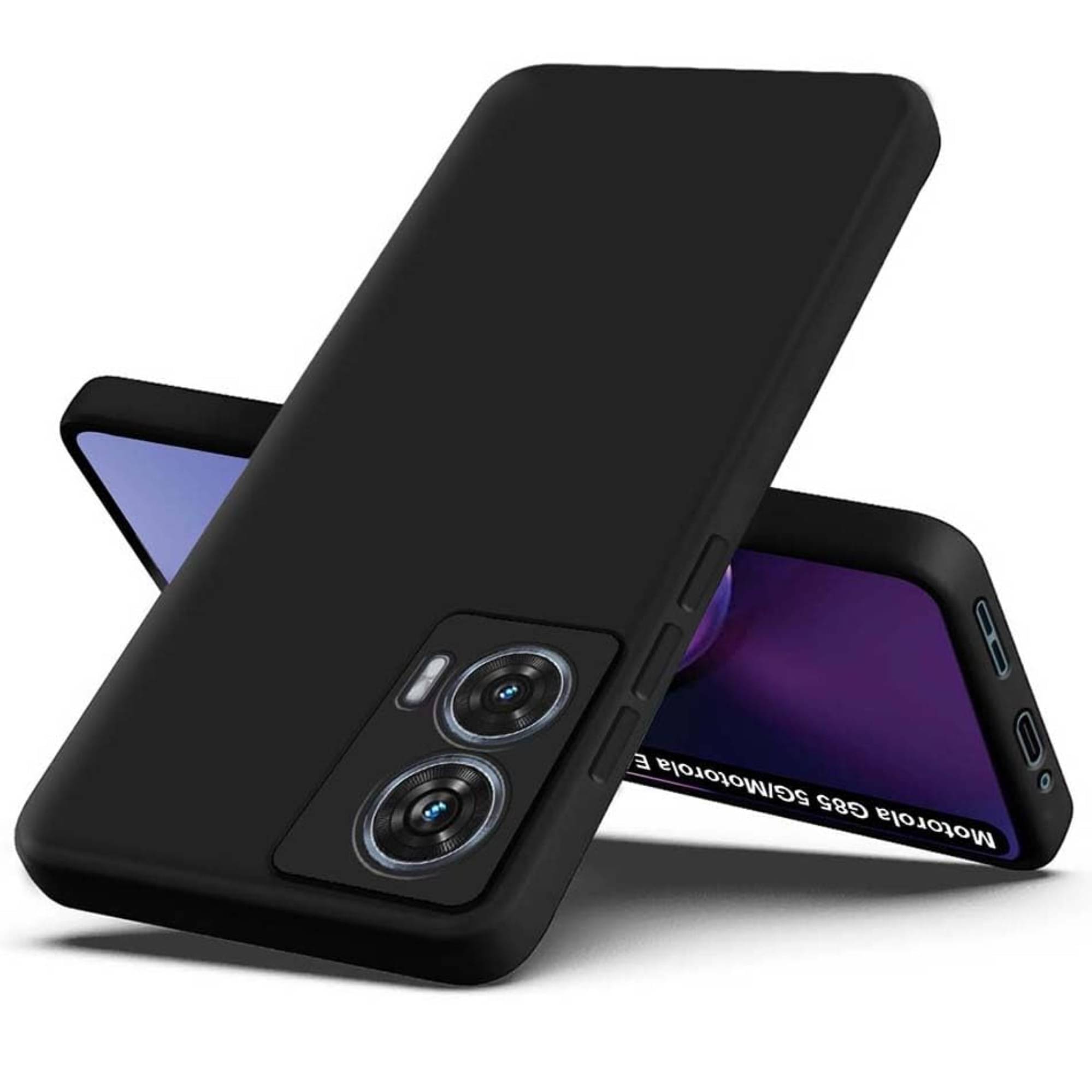    			Case Vault Covers Silicon Soft cases Compatible For Silicon Moto g85 5G ( )