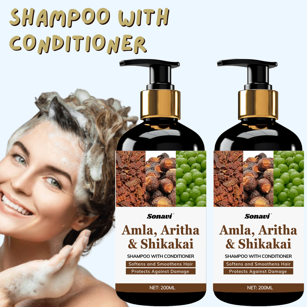 Sonavi Anti Hair Fall Shampoo & Conditioner 200 ml ( Pack of 2 )     			Sonavi Anti Hair Fall Shampoo & Conditioner 200 ml ( Pack of 2 )