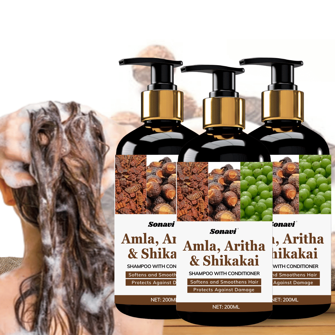     			Sonavi Nourishment Shampoo & Conditioner 200 ml ( Pack of 3 )