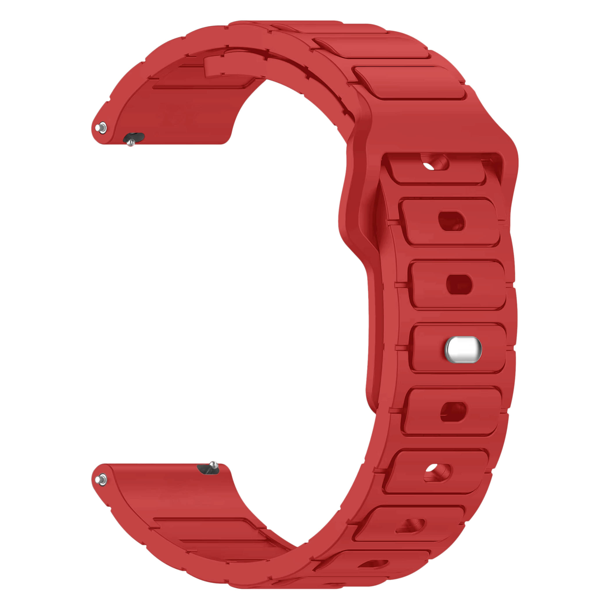 ACM Watch Strap Silicone Belt 20mm compatible with Boat Enigma R32 Smartwatch Sports Button Closure Band Red ACM Watch Strap Silicone Belt 20mm compatible with Boat Enigma R32 Smartwatch Sports Button Closure Band Red