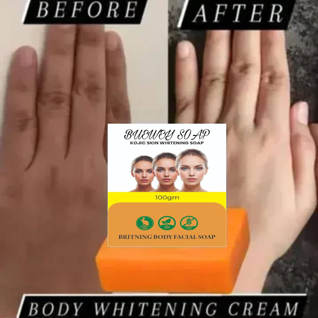 BUEWEY Beauty skincare sinche Body Soap Natural Soap for All Skin Type ( Pack of 1 )