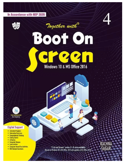     			Boot on Screen  Computer Class 4