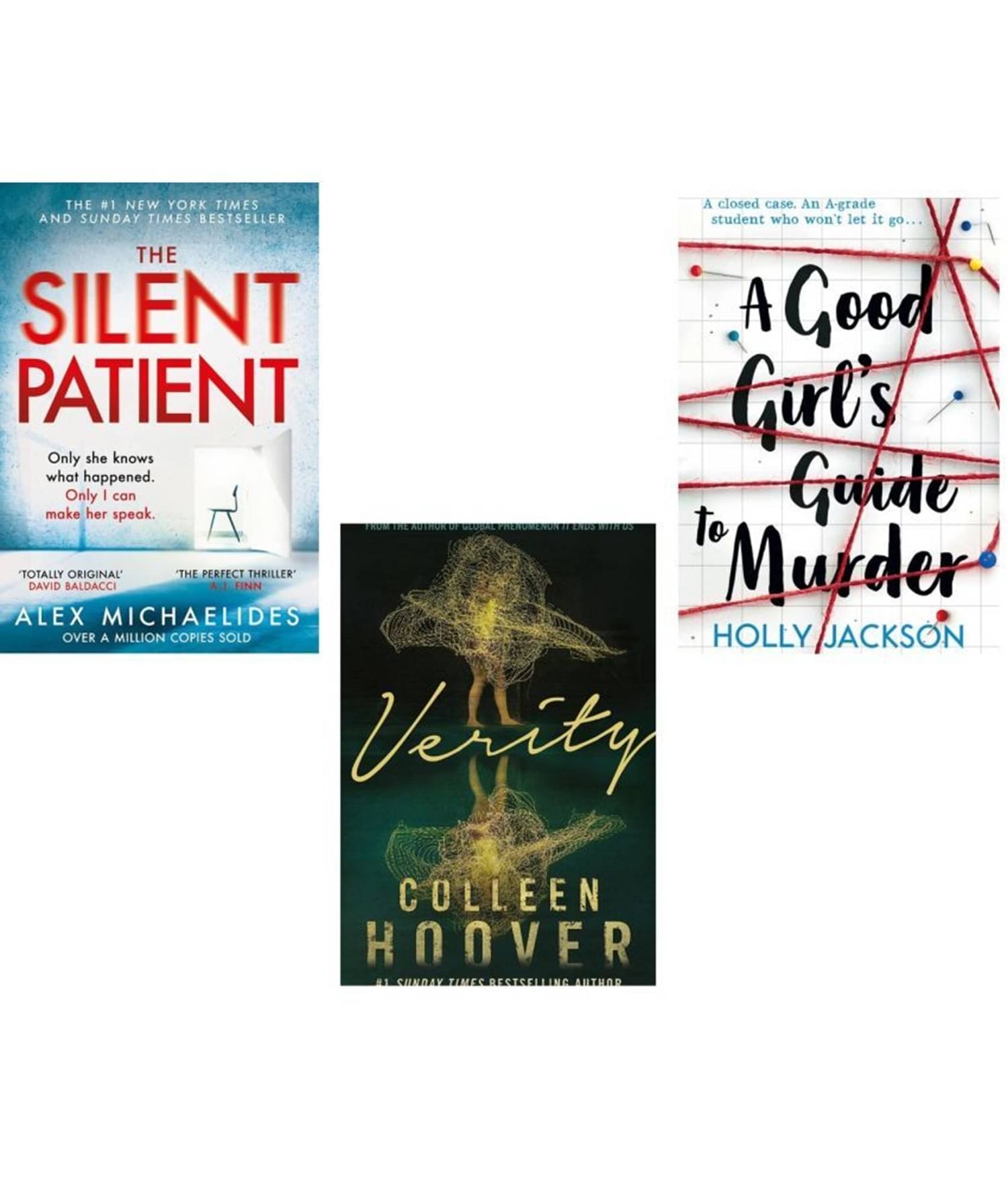 Combo of The Silent Patient Verity and The Good Girl's Guide to Murder Combo of The Silent Patient Verity and The Good Girl's Guide to Murder