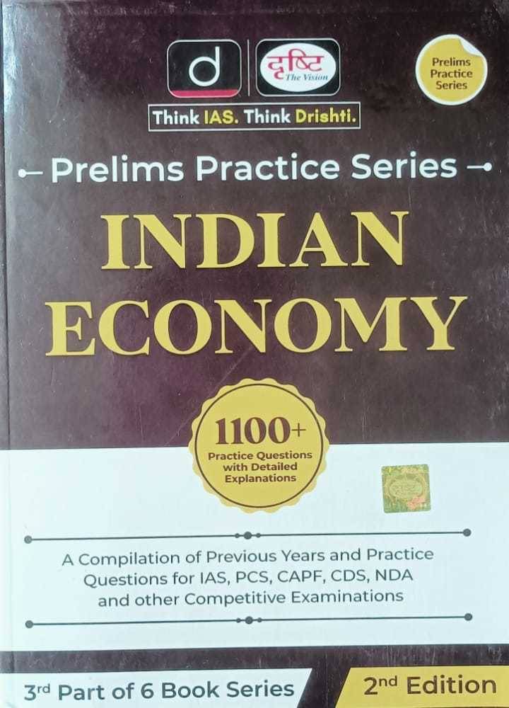 Drishti Prelims Practice Series Indian Economy 2022 (Paperback, Drishti Experts) Drishti Prelims Practice Series Indian Economy 2022 (Paperback, Drishti Experts)