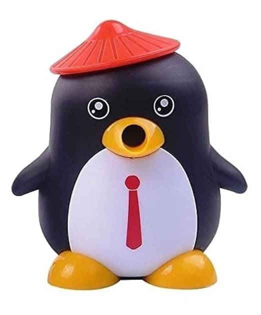     			ECLET 1-PCS Cartoon Shaped Pencil Sharpener for Kids Table Sharpener/Manual Sharpener for School/Office/Stationery Gift for Kids Birthday Gift Return Gift for Kids Art Plastic Pencil Box  (Set of 1, Multicolor)