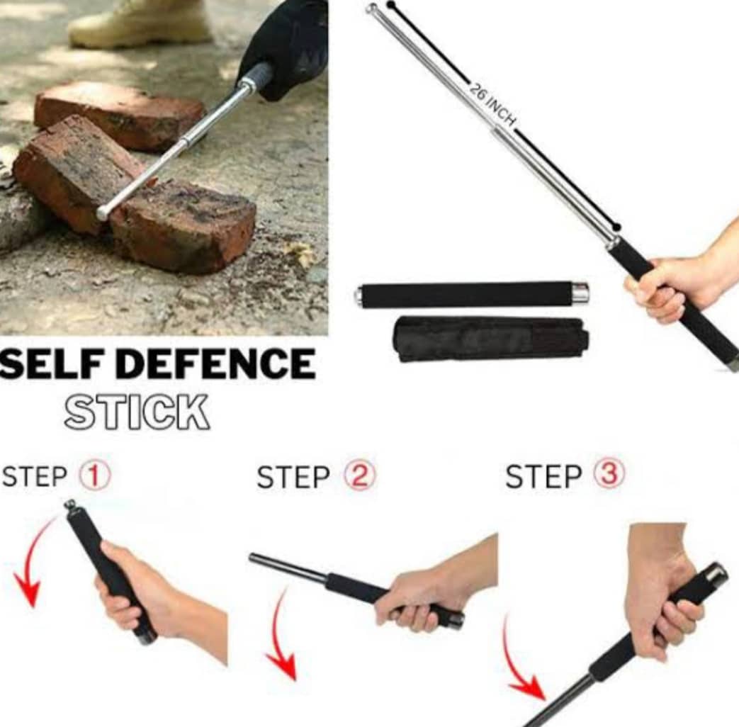 GM Impex Safety Rod Stick for Defense Defence Heavy Metal - Sports and Fitness Equipment | Buy online on ZillyBuy