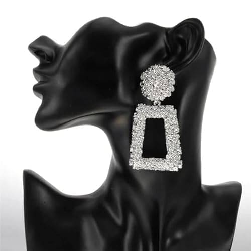     			Next Tech Step silver Drop Earrings ( Pack of 1 )
